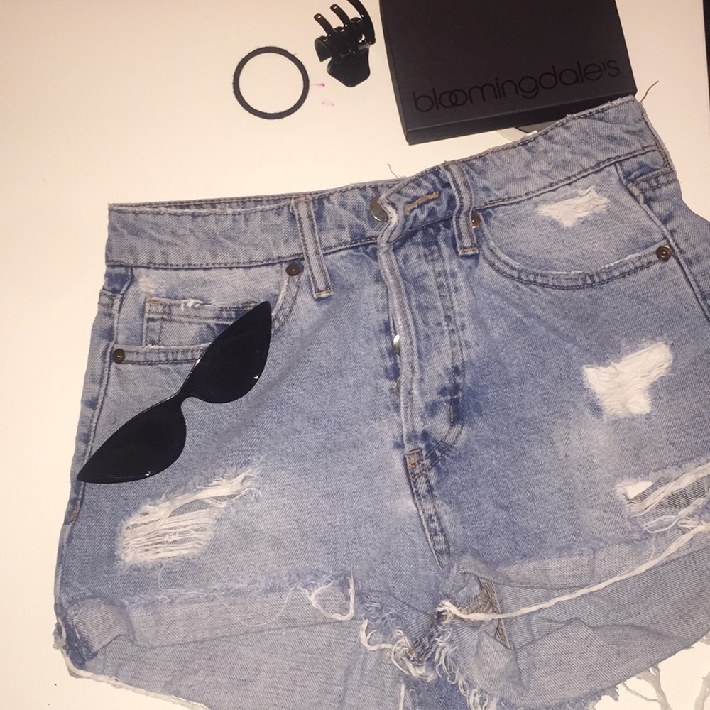 vintage jean shorts